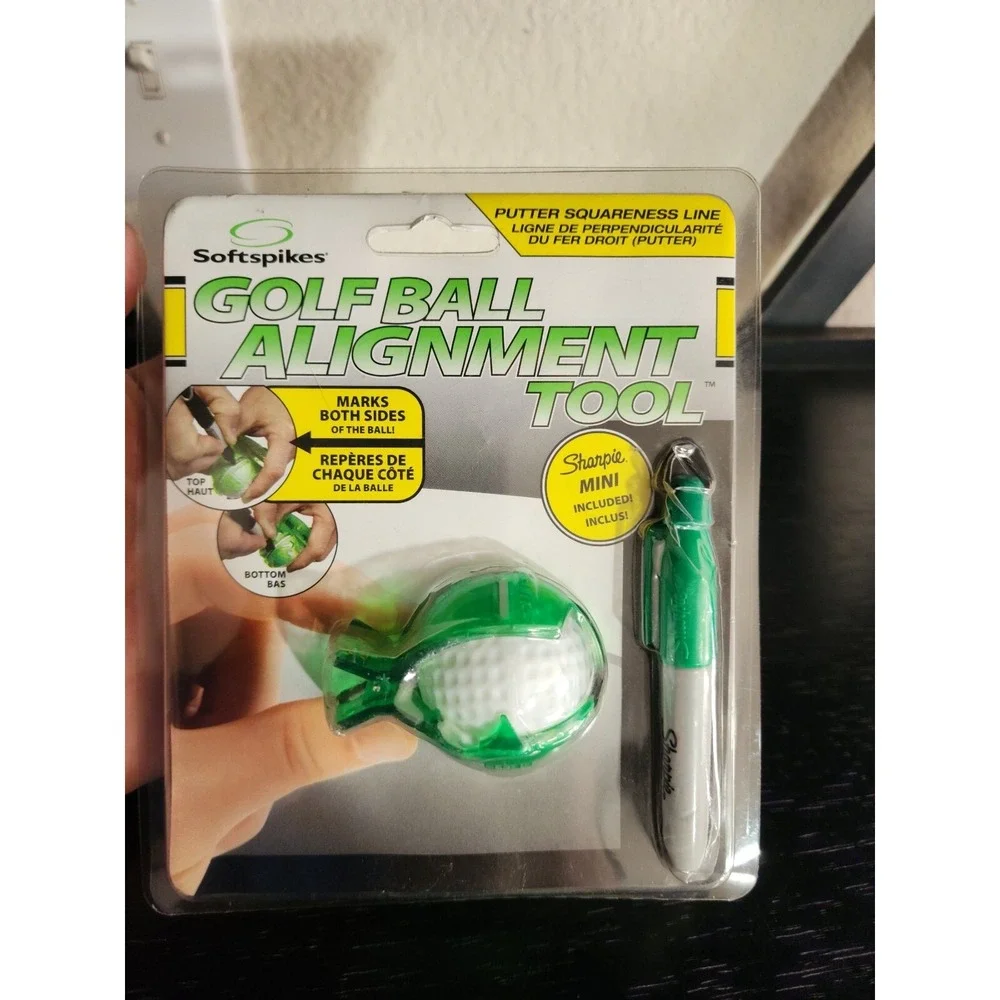 Softpikes GOLF Ball Alignment Tool  gag gift BRAND NEW